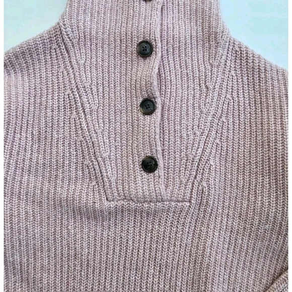 Varley Rose  Button Placket Knit Sweater, SMALL - Picture 4 of 7